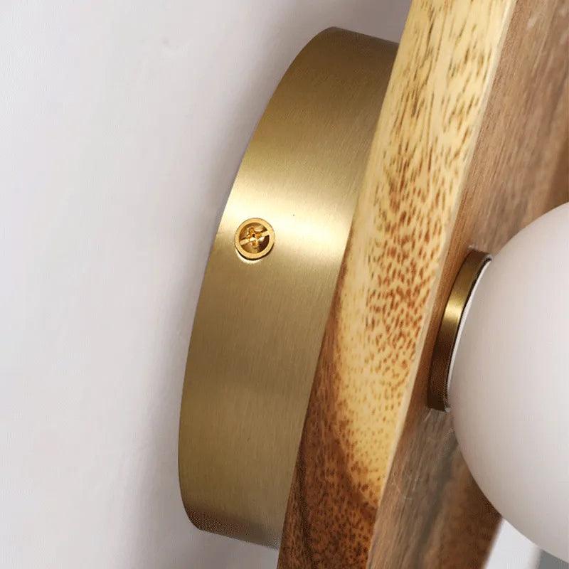 Applique Murale Élégante : Luminaire Bois Massif IL482916-ILLUMEEN.COM