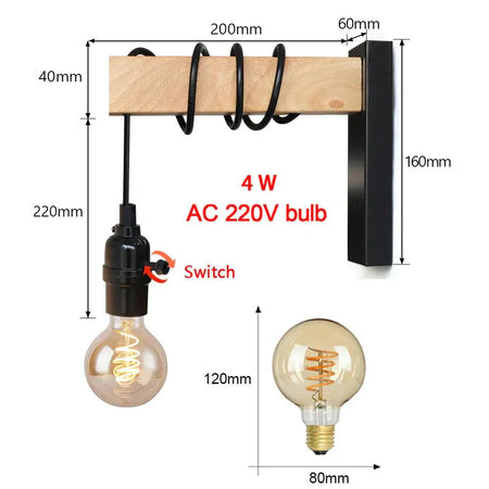 Applique Murale Élégante : Luminaire Chic avec Ampoule IL473829-ILLUMEEN.COM