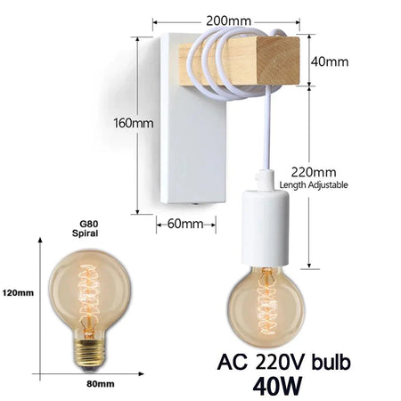 Applique Murale Élégante : Luminaire Chic avec Ampoule IL473829-ILLUMEEN.COM