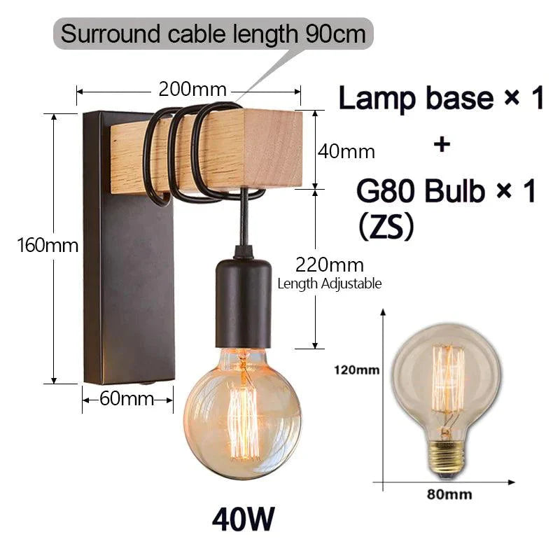 Applique Murale Élégante : Luminaire Chic avec Ampoule IL473829-ILLUMEEN.COM