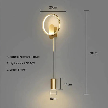 Applique Murale Élégante : Luminaire Chic IL582374-ILLUMEEN.COM