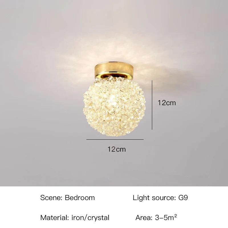 Applique Murale Élégante : Luminaire en Cristal IL742198-ILLUMEEN.COM