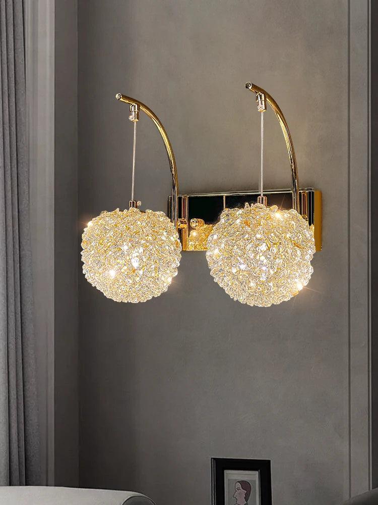Applique Murale Élégante : Luminaire en Cristal IL742198-ILLUMEEN.COM