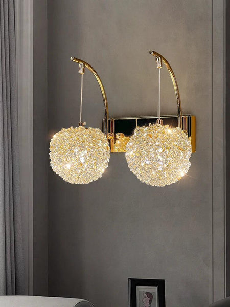 Applique Murale Élégante : Luminaire en Cristal IL742198-ILLUMEEN.COM