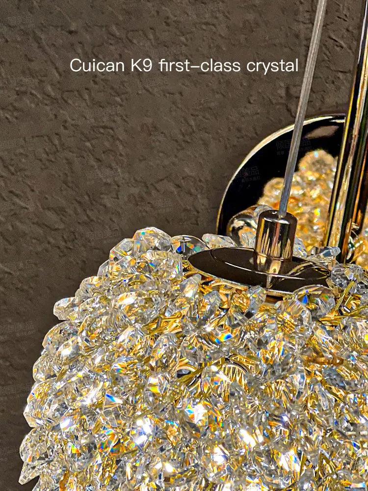 Applique Murale Élégante : Luminaire en Cristal IL742198-ILLUMEEN.COM