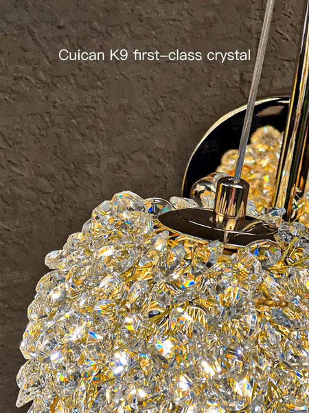 Applique Murale Élégante : Luminaire en Cristal IL742198-ILLUMEEN.COM