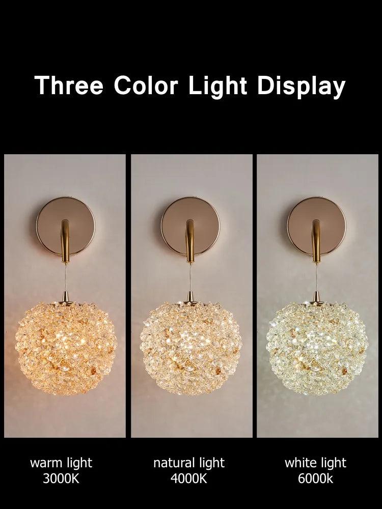 Applique Murale Élégante : Luminaire en Cristal IL742198-ILLUMEEN.COM