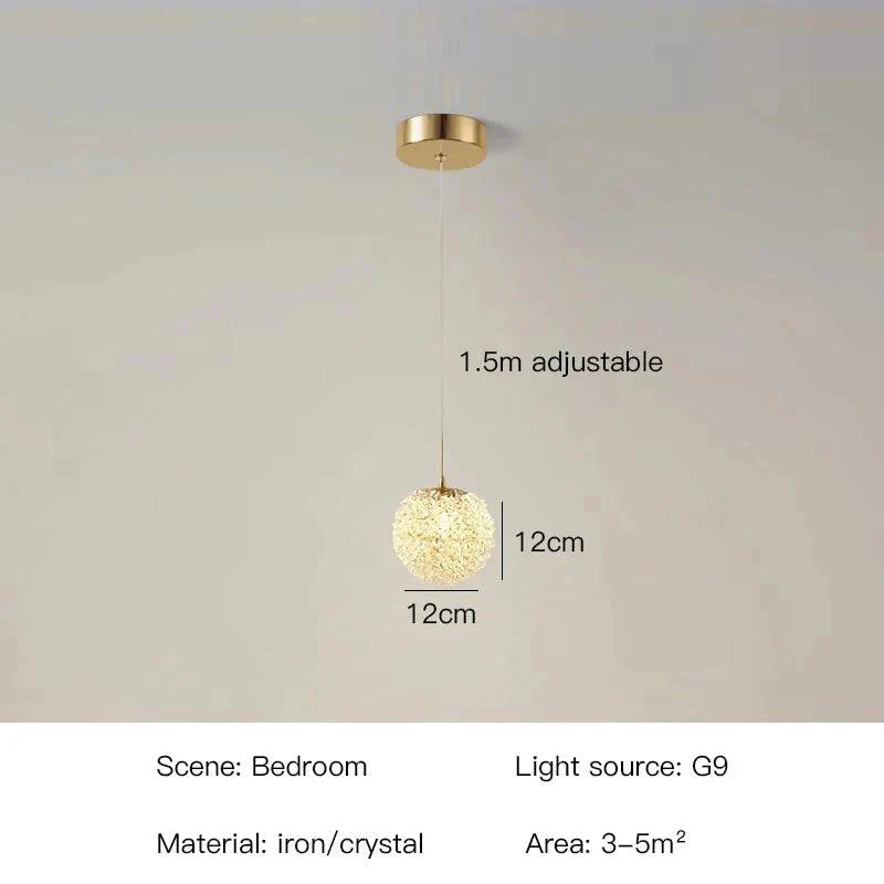 Applique Murale Élégante : Luminaire en Cristal IL742198-ILLUMEEN.COM