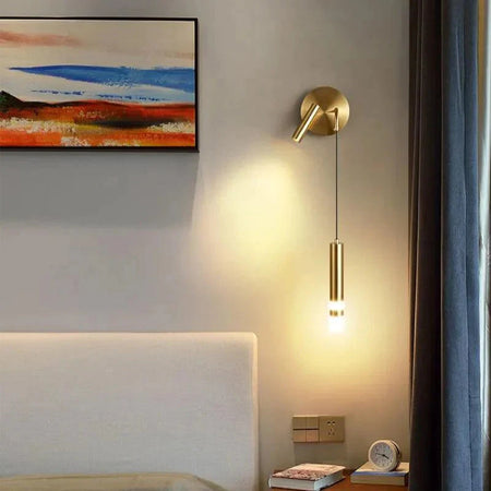 Applique Murale Élégante : Luminaire en Métal et Verre IL582374-ILLUMEEN.COM