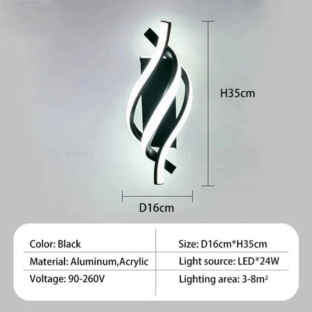 Applique Murale Élégante : Luminaire Raffiné IL582734-ILLUMEEN.COM