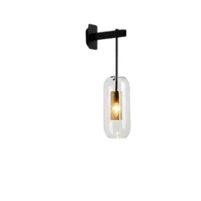 Applique Murale Élégante : Verre Transparent Luminaire IL582731-ILLUMEEN.COM