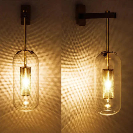 Applique Murale Élégante : Verre Transparent Luminaire IL582731-ILLUMEEN.COM