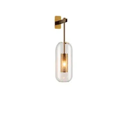 Applique Murale Élégante : Verre Transparent Luminaire IL582731-ILLUMEEN.COM