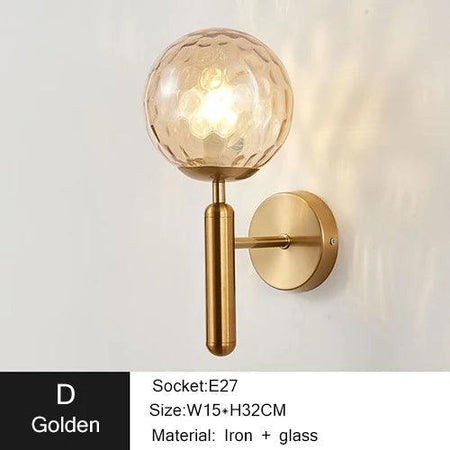 Applique Murale : Globe Moderne en Métal et Verre Chic IL487362-ILLUMEEN.COM