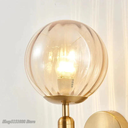 Applique Murale : Globe Moderne en Métal et Verre Chic IL487362-ILLUMEEN.COM