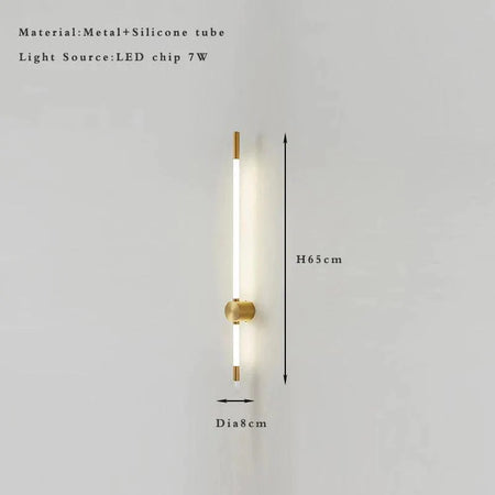 Applique Murale : Long Baton Lumineux Élégant IL527403-ILLUMEEN.COM