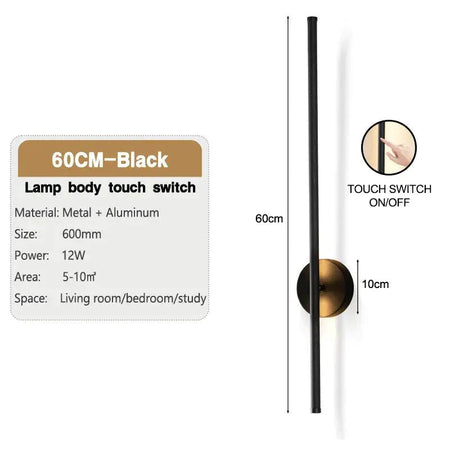 Applique Murale : Luminaire Chic Élégant Noir IL583726-ILLUMEEN.COM