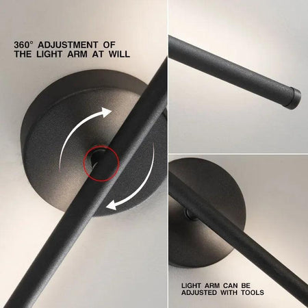 Applique Murale : Luminaire Chic Élégant Noir IL583726-ILLUMEEN.COM
