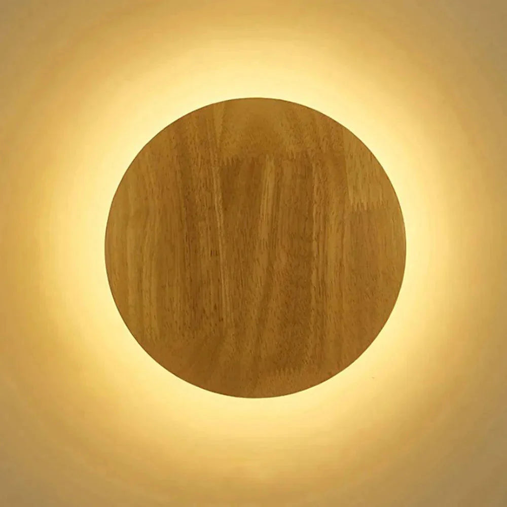 Applique Murale : Luminaire Chic en Bois Oval IL729843-ILLUMEEN.COM