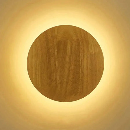 Applique Murale : Luminaire Chic en Bois Oval IL729843-ILLUMEEN.COM