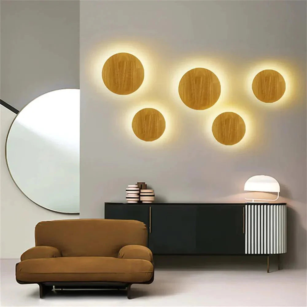 Applique Murale : Luminaire Chic en Bois Oval IL729843-ILLUMEEN.COM