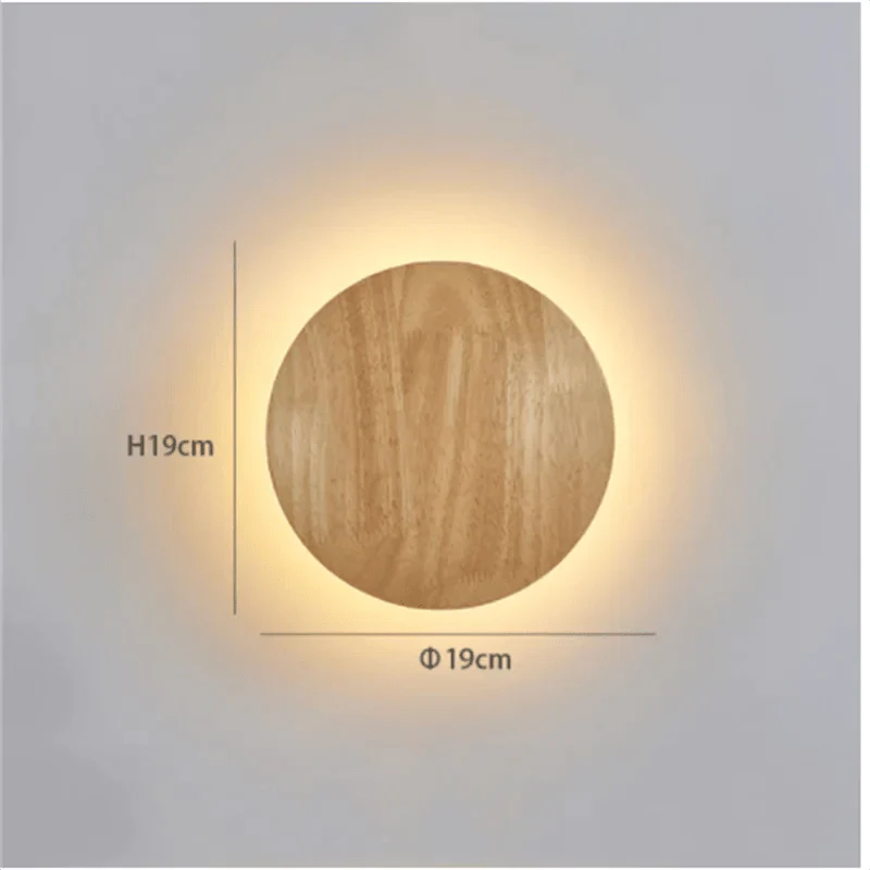Applique Murale : Luminaire Chic en Bois Oval IL729843-ILLUMEEN.COM