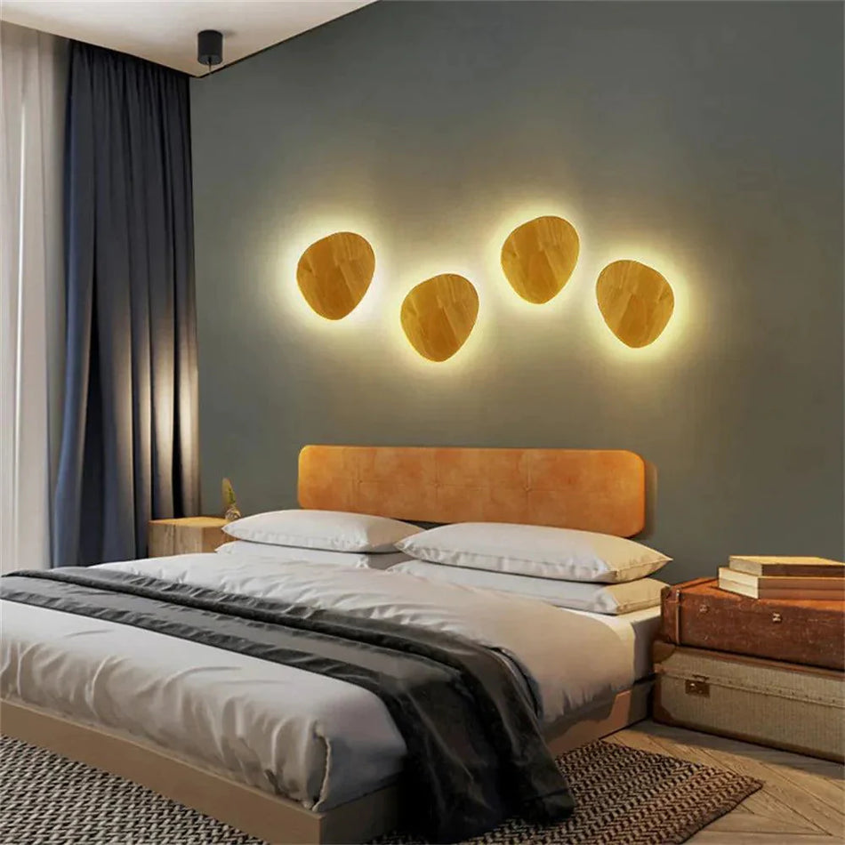 Applique Murale : Luminaire Chic en Bois Oval IL729843-ILLUMEEN.COM