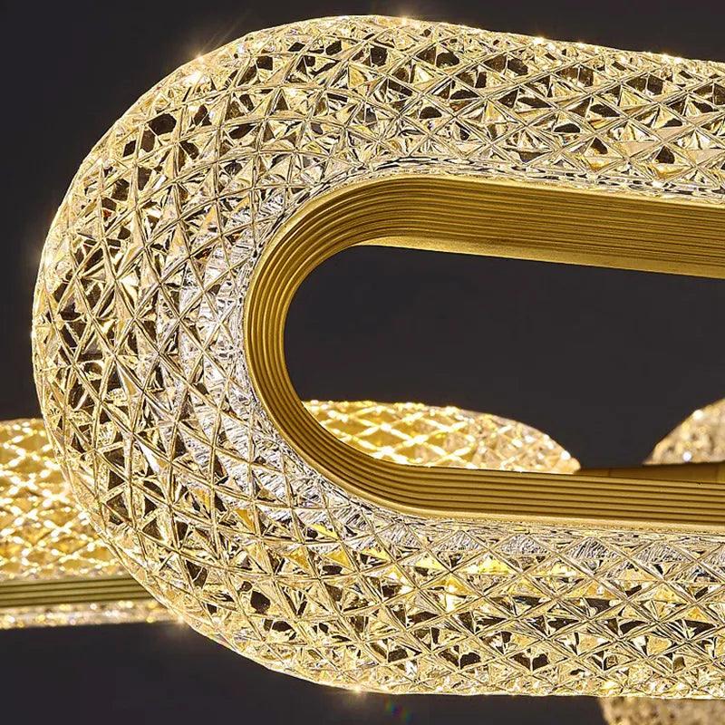Applique Murale : Luminaire Élégant en Cristal Doré IL583729-ILLUMEEN.COM