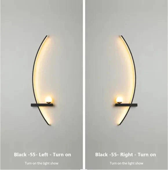 Applique Murale : Luminaire Élégant en Forme de Ligne C IL582739-ILLUMEEN.COM