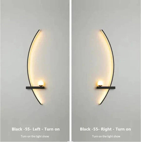 Applique Murale : Luminaire Élégant en Forme de Ligne C IL582739-ILLUMEEN.COM