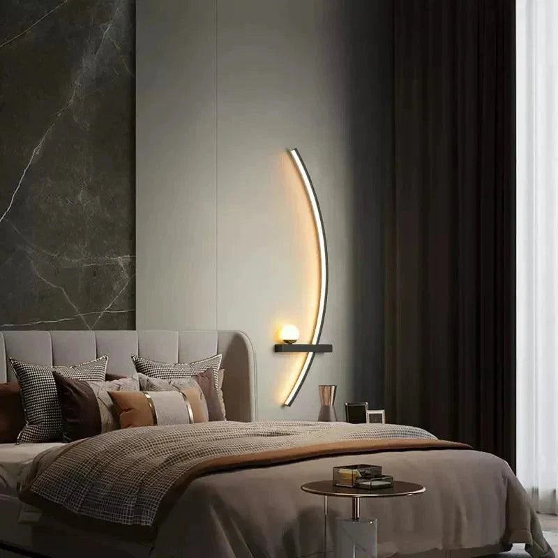 Applique Murale : Luminaire Élégant en Forme de Ligne C IL582739-ILLUMEEN.COM