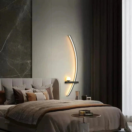 Applique Murale : Luminaire Élégant en Forme de Ligne C IL582739-ILLUMEEN.COM