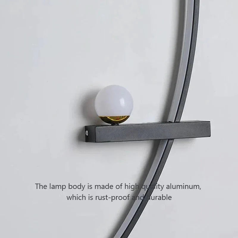 Applique Murale : Luminaire Élégant en Forme de Ligne C IL582739-ILLUMEEN.COM