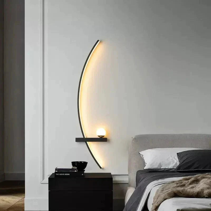 Applique Murale : Luminaire Élégant en Forme de Ligne C IL582739-ILLUMEEN.COM