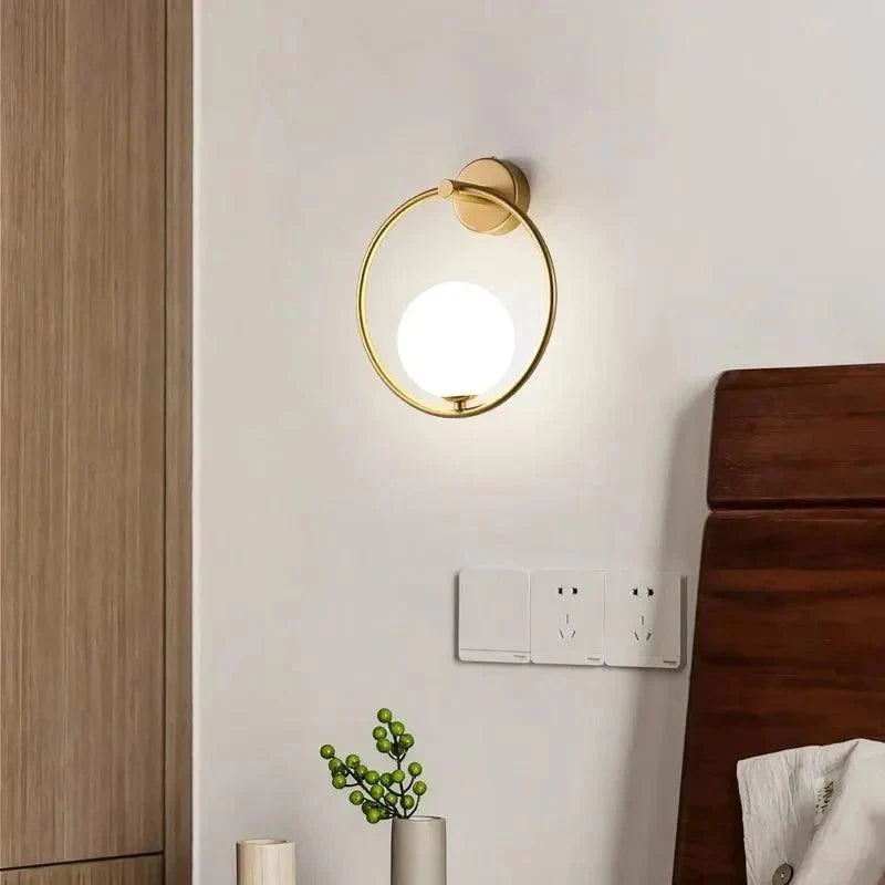 Applique Murale Luminaire Élégant en Pierre de Verre IL482613-ILLUMEEN.COM