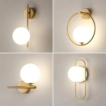 Applique Murale Luminaire Élégant en Pierre de Verre IL482613-ILLUMEEN.COM