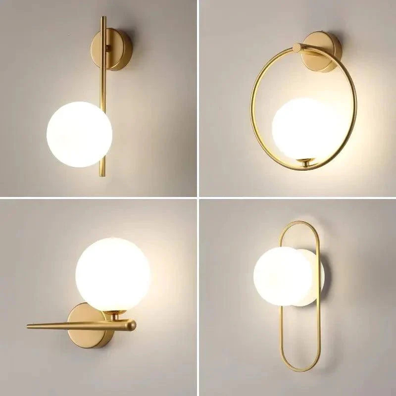 Applique Murale Luminaire Élégant en Pierre de Verre IL482613-ILLUMEEN.COM