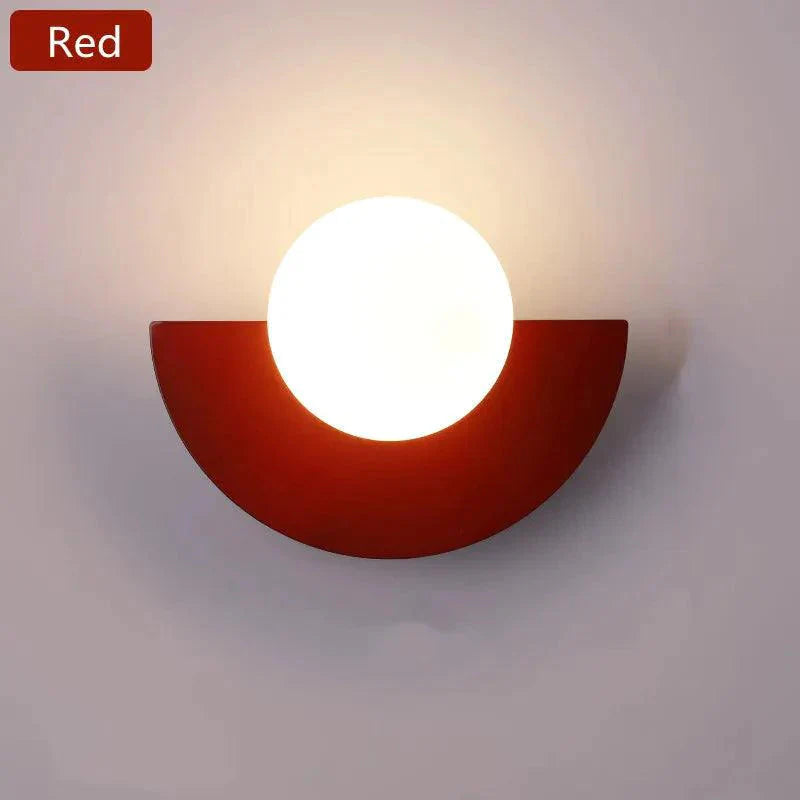 Applique Murale : Verre Transparent Plaqué de Couleur Luminaire IL582903-ILLUMEEN.COM
