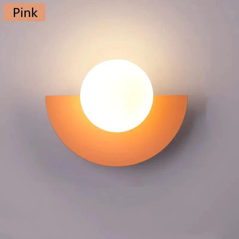 Applique Murale : Verre Transparent Plaqué de Couleur Luminaire IL582903-ILLUMEEN.COM