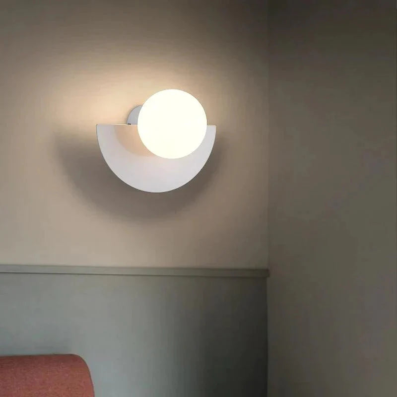 Applique Murale : Verre Transparent Plaqué de Couleur Luminaire IL582903-ILLUMEEN.COM