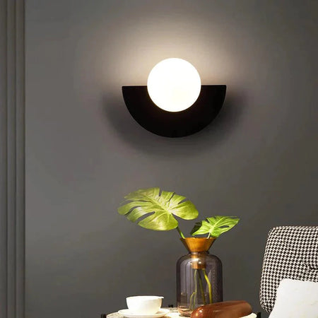 Applique Murale : Verre Transparent Plaqué de Couleur Luminaire IL582903-ILLUMEEN.COM