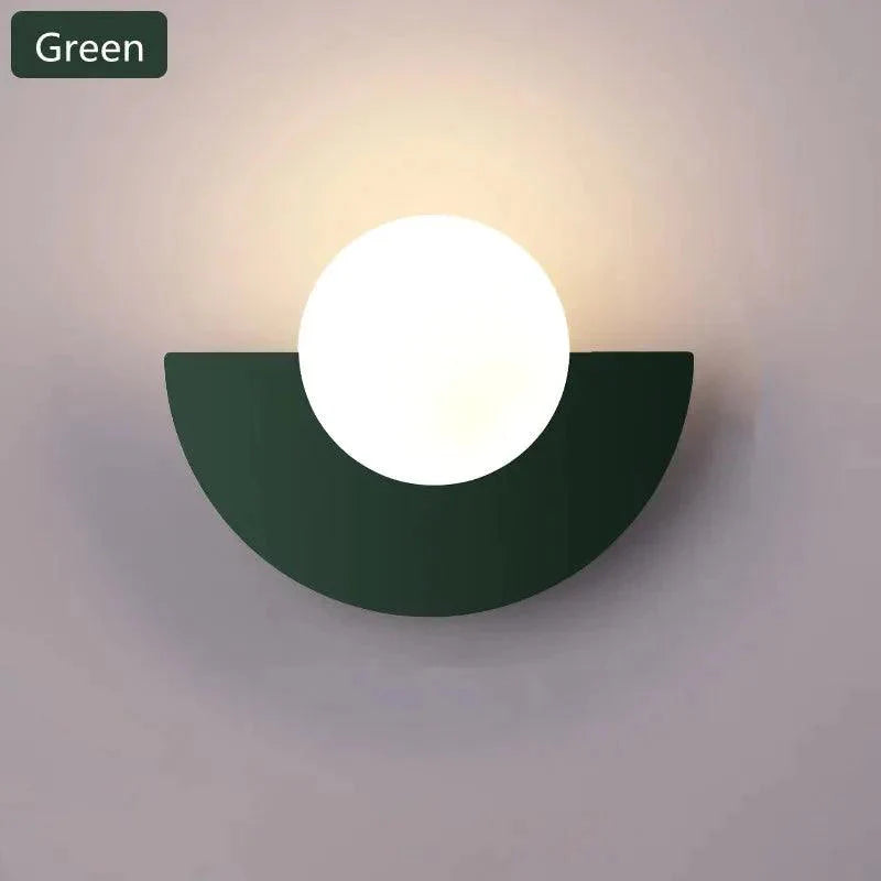 Applique Murale : Verre Transparent Plaqué de Couleur Luminaire IL582903-ILLUMEEN.COM