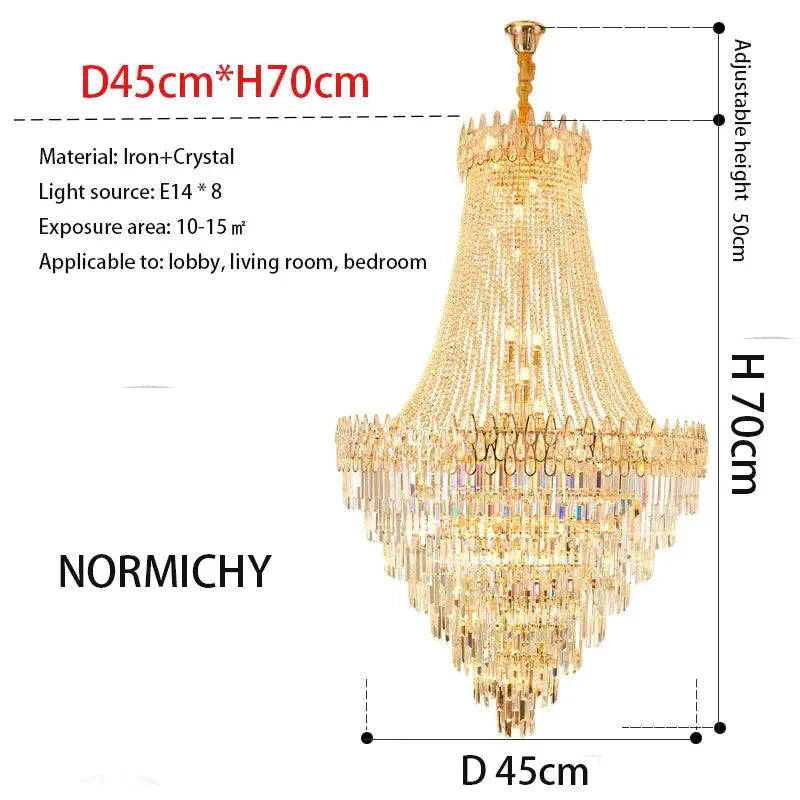 Élégance Lumineuse en Cristal Nordique - Luminaire IL582134-ILLUMEEN.COM