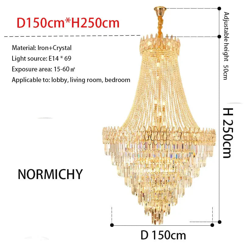 Élégance Lumineuse en Cristal Nordique - Luminaire IL582134-ILLUMEEN.COM