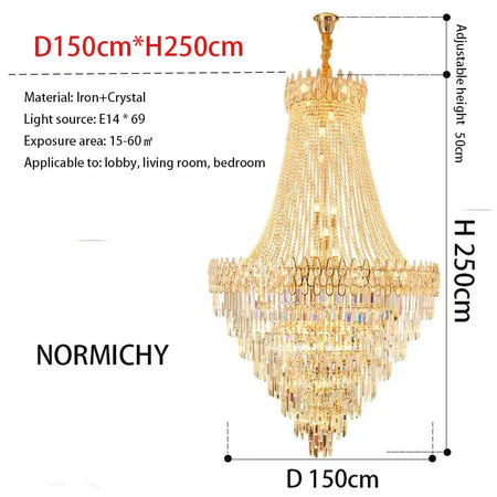 Élégance Lumineuse en Cristal Nordique - Luminaire IL582134-ILLUMEEN.COM