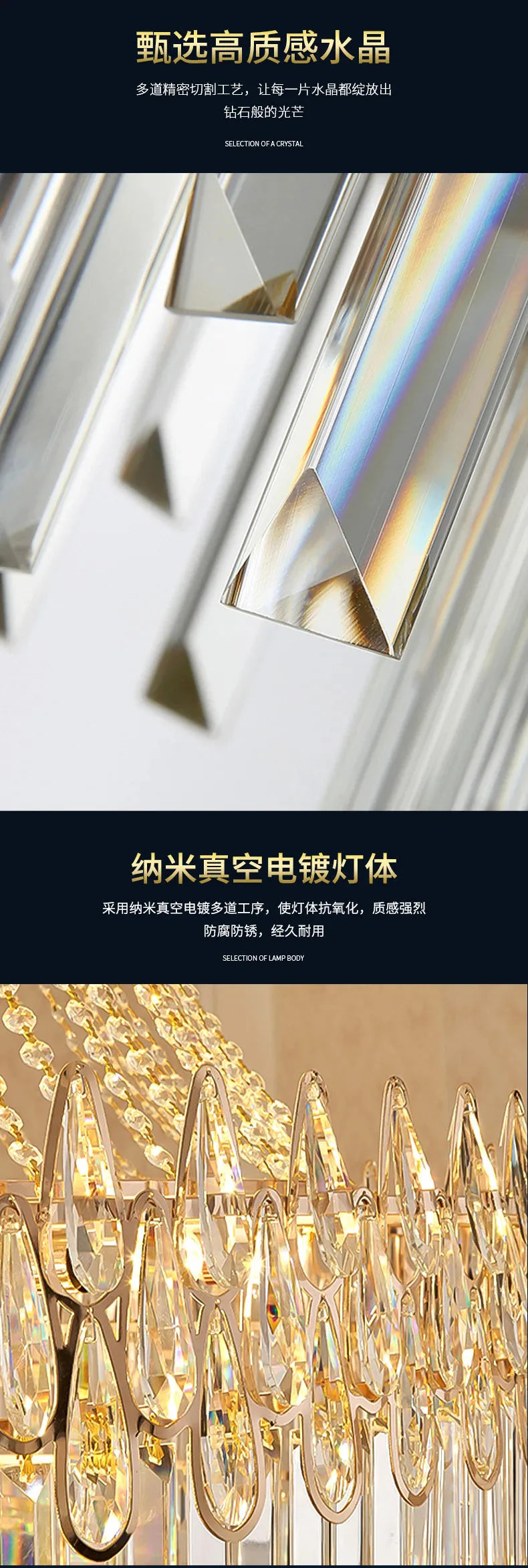 Élégance Lumineuse en Cristal Nordique - Luminaire IL582134-ILLUMEEN.COM