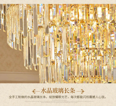Élégance Lumineuse en Cristal Nordique - Luminaire IL582134-ILLUMEEN.COM