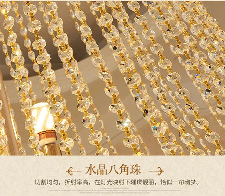 Élégance Lumineuse en Cristal Nordique - Luminaire IL582134-ILLUMEEN.COM