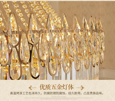 Élégance Lumineuse en Cristal Nordique - Luminaire IL582134-ILLUMEEN.COM