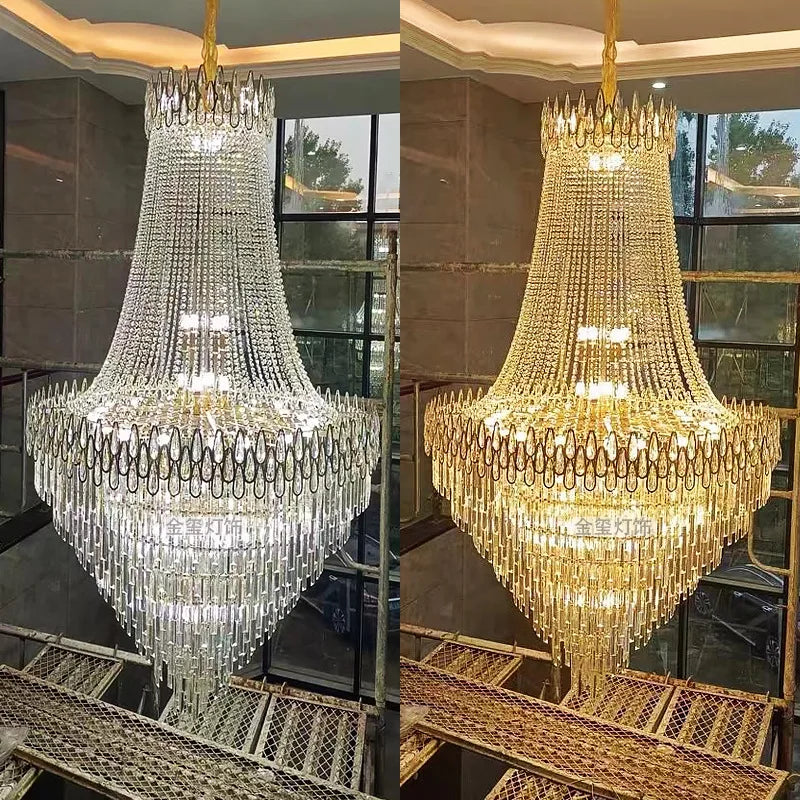 Élégance Lumineuse en Cristal Nordique - Luminaire IL582134-ILLUMEEN.COM